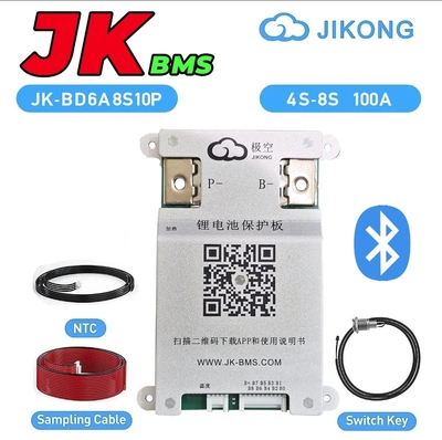 JK Smart 4S–8S 0.6A 100/200A Active Balance BMS  for Lithium / LiFePO4 / LTO –  JK-BD6A8S10P_img_0