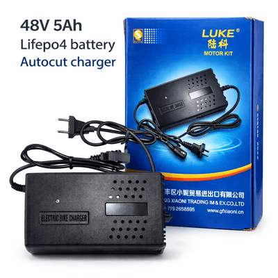 48V 5A LiFePO4 Battery Auto Cut Charger – LUKE Electric Bike Charger_img_0