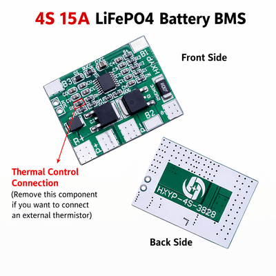 4S 12V 15A LiFePO4 BMS Battery Protection Board HXYP-4S-3828_img_0