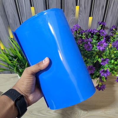 1ft 230mm Heat Shrink Tube Battery Pack Wrapping PVC Sleeve Blue_img_0