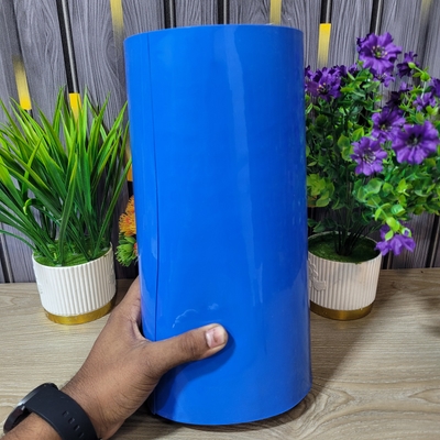 1ft 300mm Heat Shrink Tube Battery Pack Wrapping PVC Sleeve Blue_img_0