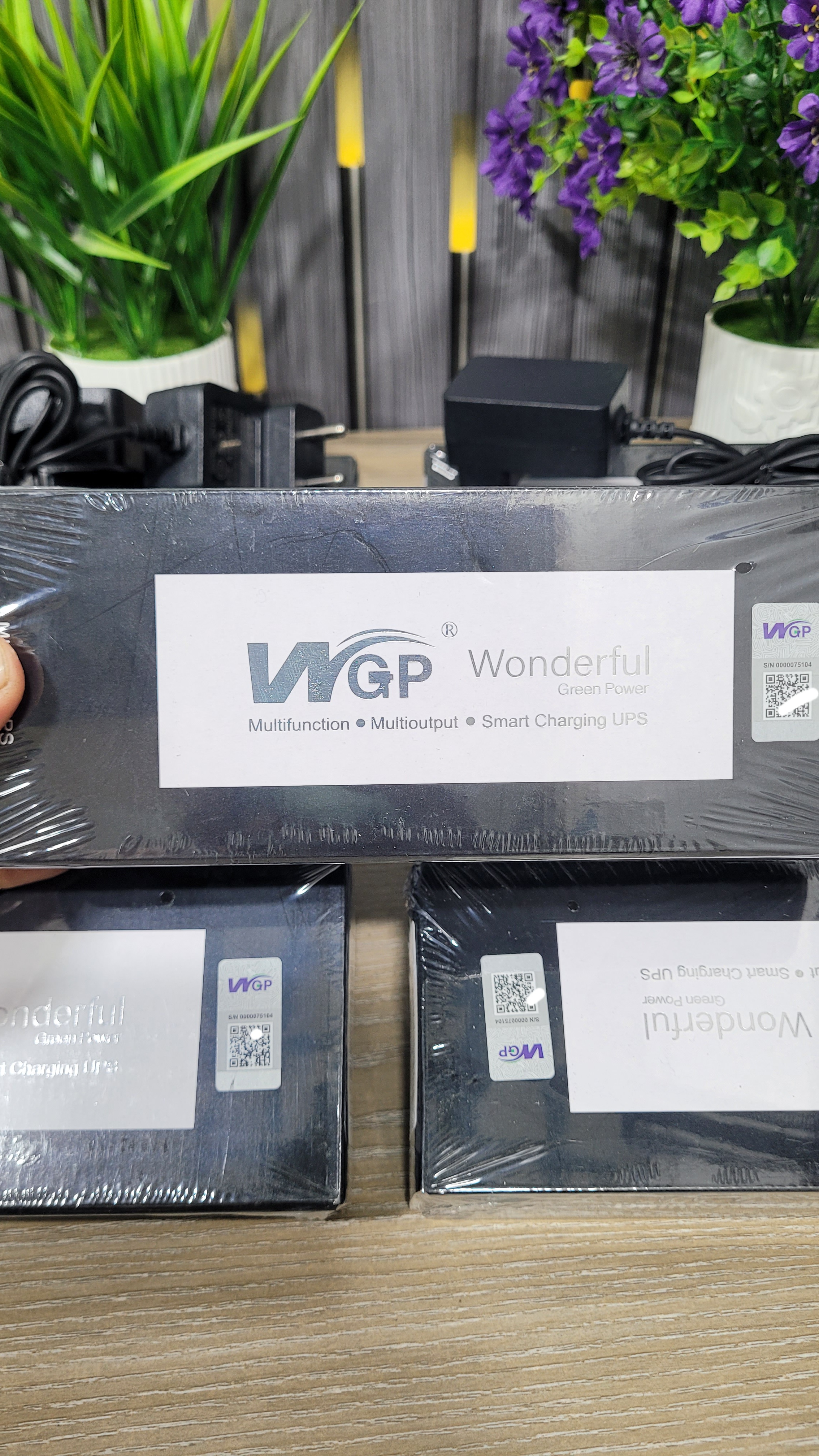 WGP Wonderful Original Multi Output Mini UPS 10400mAh 38.48Wh Updated Version Router ONU Backup Power Supply_img_3