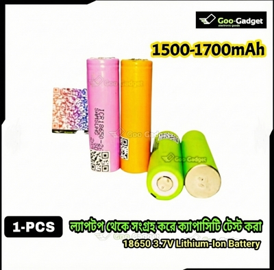 1500–1700mAh 18650 3.7V Lithium-Ion Battery (Laptop Pull) | 1500–1700mAh Capacity Tested | Recovered Li-ion Cell⁸_img_0