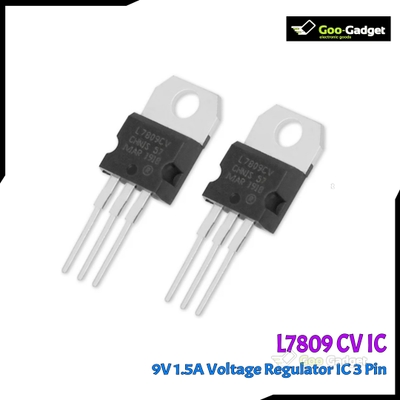 L7809-CV Voltage Regulator IC | 9V 1.5A 3-Pin Linear Voltage Regulator_img_0