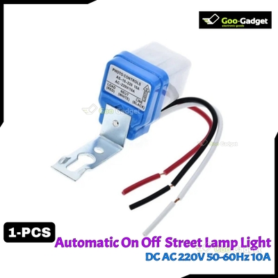 Photo switch Automatic On Off Photocell Street Lamp Light Switch Controller DC AC 220V 50-60Hz 10A_img_0