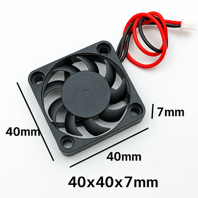 5V 0.08A Brushless DC Cooling Fan | 40mm x 40mm x 7mm with Connector_img_0