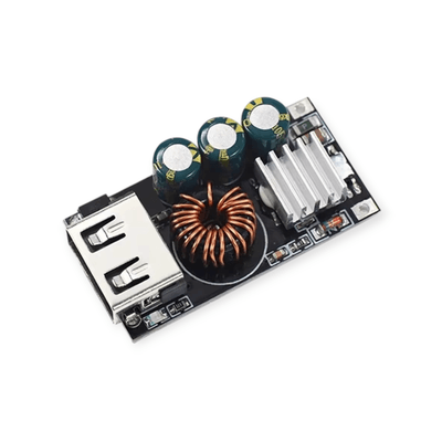 24W QC3.0 Fast Charger Step-Down Module Buck Converter | DC 5V–32V to USB for Mobile Phone Charging_img_0
