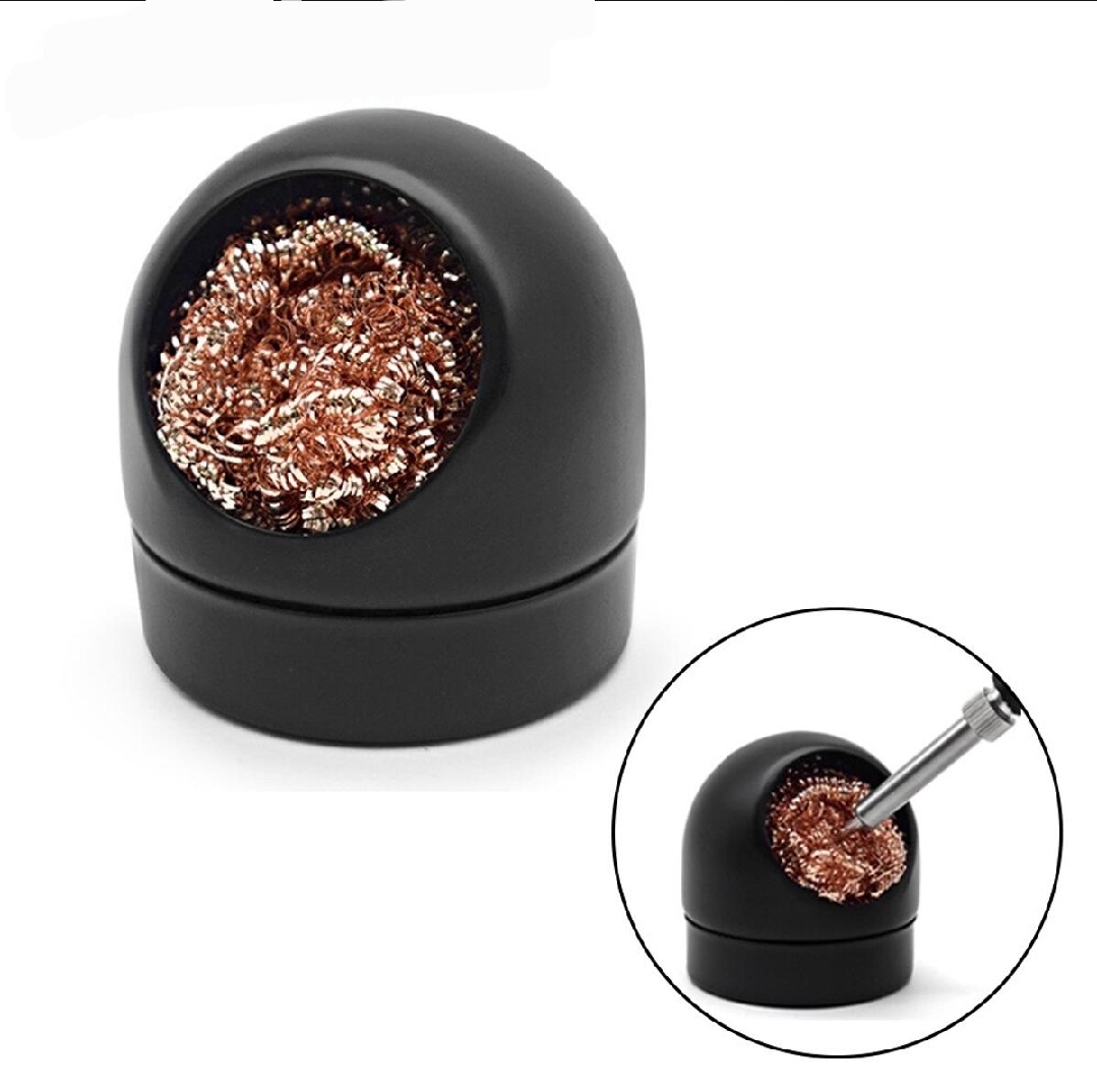 Welding Soldering Iron Tip Cleaner Copper Wire Mould Welding Cleaning Ball Auxiliary Tools for Soldering Accessories