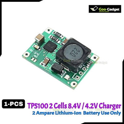 TP5100 Dual-Cell 8.4V / Single 4.2V Lithium-Ion Battery Charger Module - 2A 18650 Charging PCB with 5-18V DC Power Supply_img_0