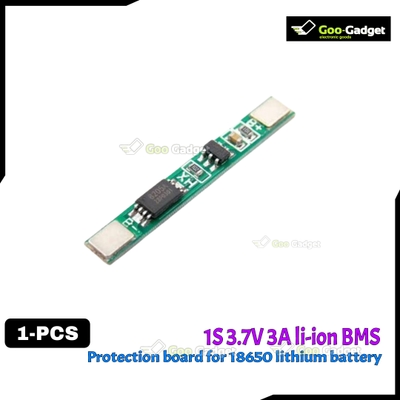 1S 3.7V 3A Li-ion Battery Protection Module BMS PCM Board for 18650 Lithium Battery S0321_img_0