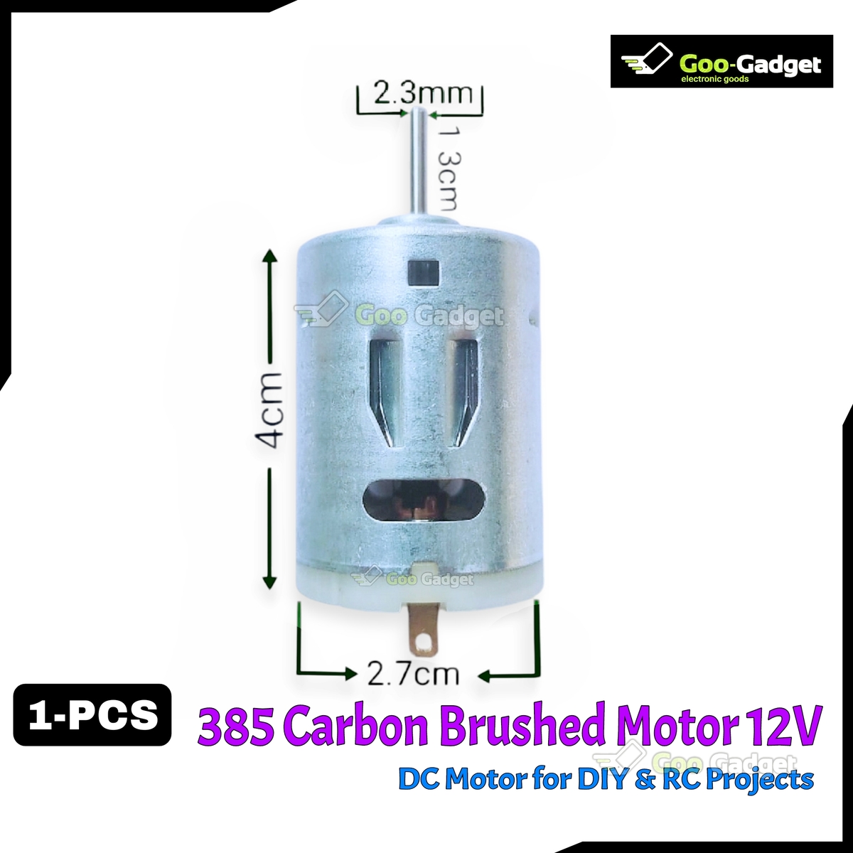550 12V NOHA  DC Motor 5W | Oscillating Fan Motor | 16,000 RPM Heavy-Duty High-Speed