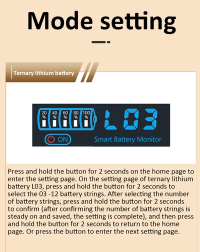 DC 7–55V Smart Battery Level Indicator (JX-4615N-A2) – LCD Voltage & Capacity Meter_img_8