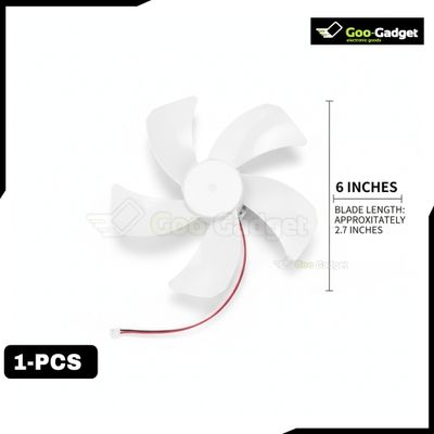 6-Inch BLDC Brushless Fan Motor | 9V/12V | 5-Blade High Airflow Cooling Fan Core_img_0