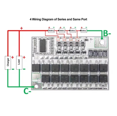4S/5S 100A BMS 14.6V / 18.2V LiFePO4 & Ternary Lithium Battery Protection Circuit Board with Balancing S0318_img_1