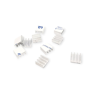 2pcs Mini Aluminum Heatsink – 11×11×5mm | Radiator Cooler for Chipset, IC & MOSFET | Compact Heat Dissipation Pads_img_0