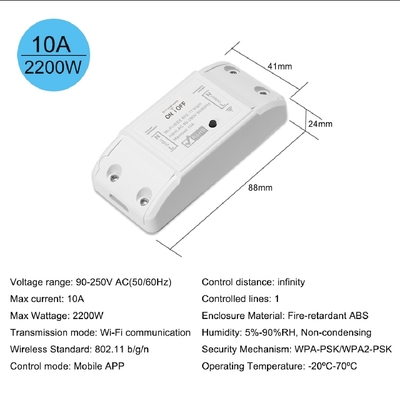 Smart WiFi Switch Breaker – Voice & App Controlled | Compatible with Alexa, Google Home | Mobile Phone Remote Control | 10A Smart Home Switch_img_3