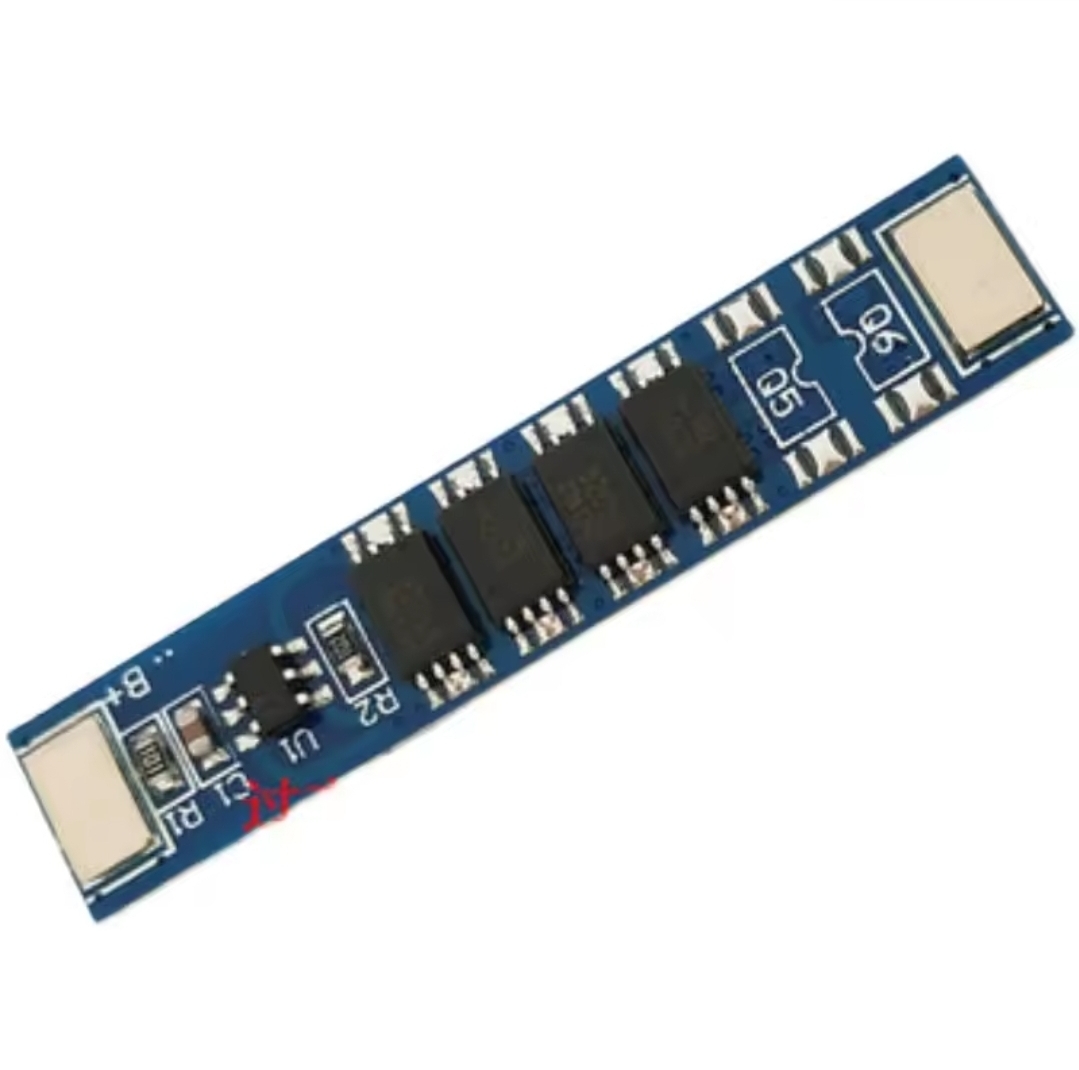 1S 10A 3.7V Lithium-Ion Battery Protection Board – 4MOS BMS PCM Module | Blue | For 18650 Battery S0322