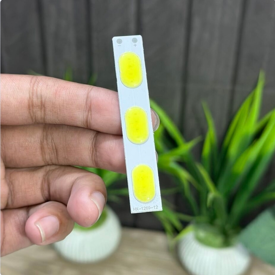 7W 4V Water Drop Shape COB LED Light Module for Super Bright Illumination