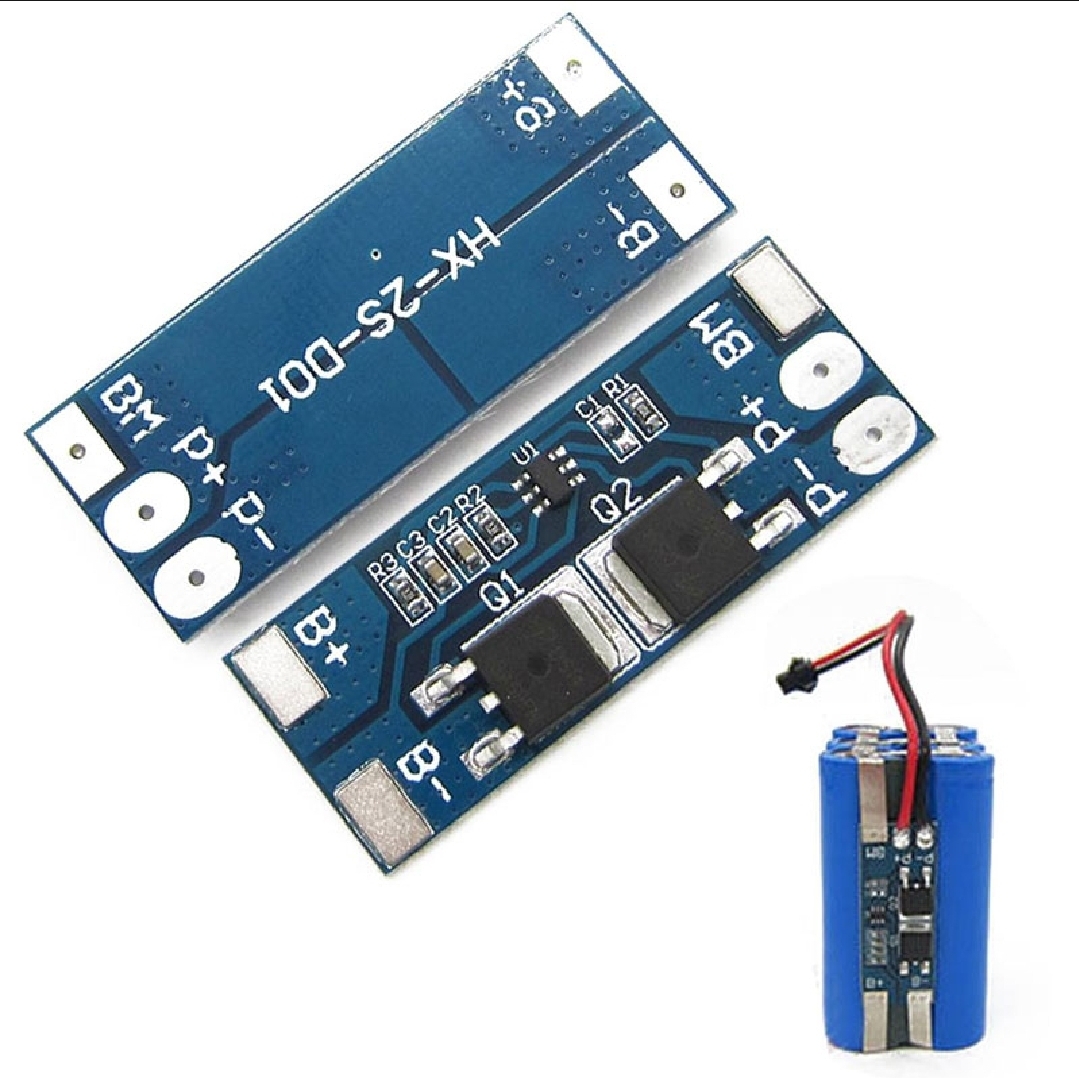 2S 8A Li-ion 8.4V 18650 BMS PCM 15A Peak Current Battery Protection Board S0325