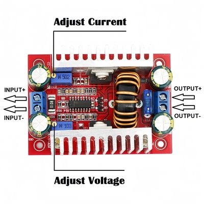DC 400W 15A Step-Up Boost Converter Module | 8.5V–50V to 10V–60V Adjustable Power Supply | Constant Current LED Driver Charger S0307_img_2