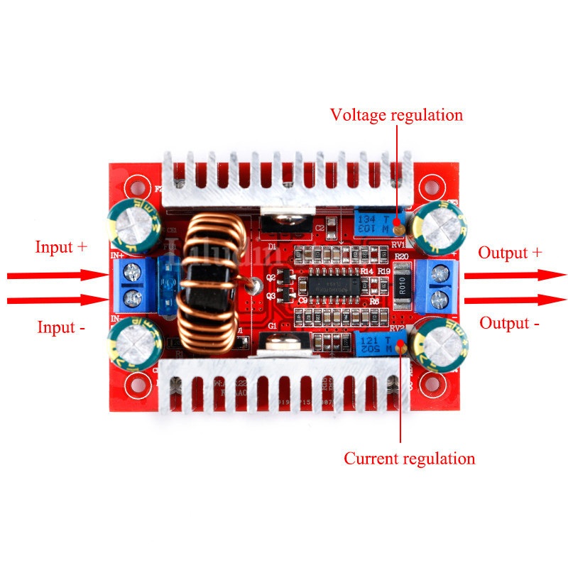 DC 400W 15A Step-Up Boost Converter Module | 8.5V–50V to 10V–60V Adjustable Power Supply | Constant Current LED Driver Charger S0307_img_1