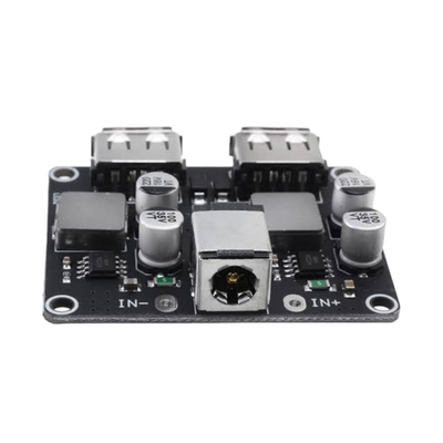 QC3.0 QC2.0 2 USB DC-DC Buck Converter Charging Step-Down Module | Fast Quick Charger Circuit Board_img_1