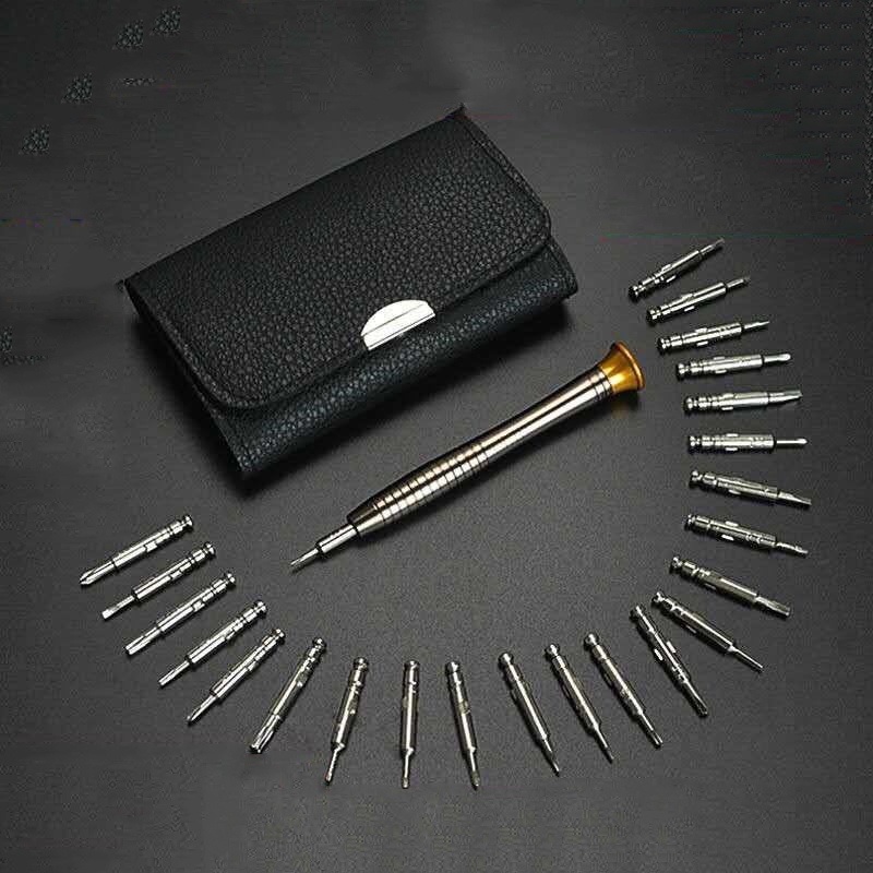 25 in 1 Precision Magnetic Screwdriver Set | Mini Repair Toolkit for Mobile, Laptop & Electronics | Multi Bit Repair Tools
