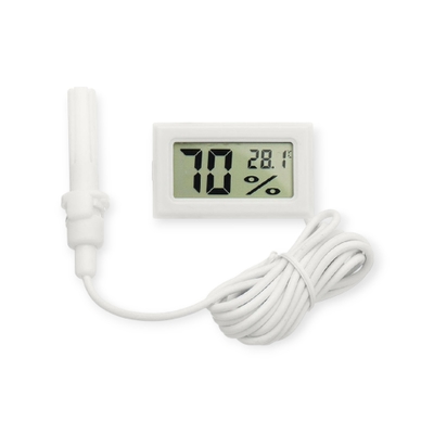 Digital LCD Mini Thermometer Hygrometer | Temperature & Humidity Meter | White_img_0