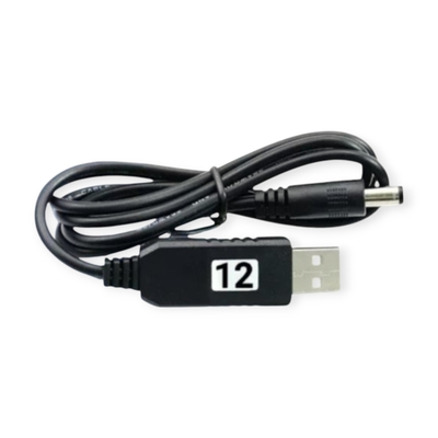 5V to 12V DC Booster Cable for Mini UPS | DC Step-Up Converter with 2.1x5.5mm Plug_img_0