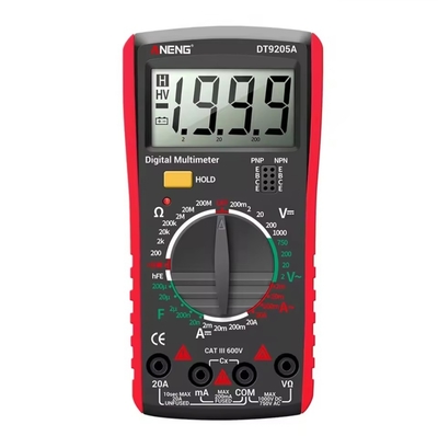 ANENG DT9205A Digital MultimeterAC/DC Voltage, Current, Resistance, Capacitance & Transistor Tester S0220_img_0