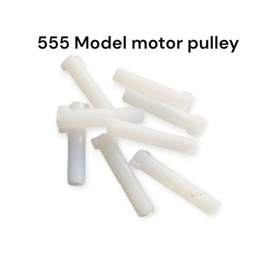 555 Model Motor Pulley | Plastic Shaft Connector for DC Motor Projects_img_0