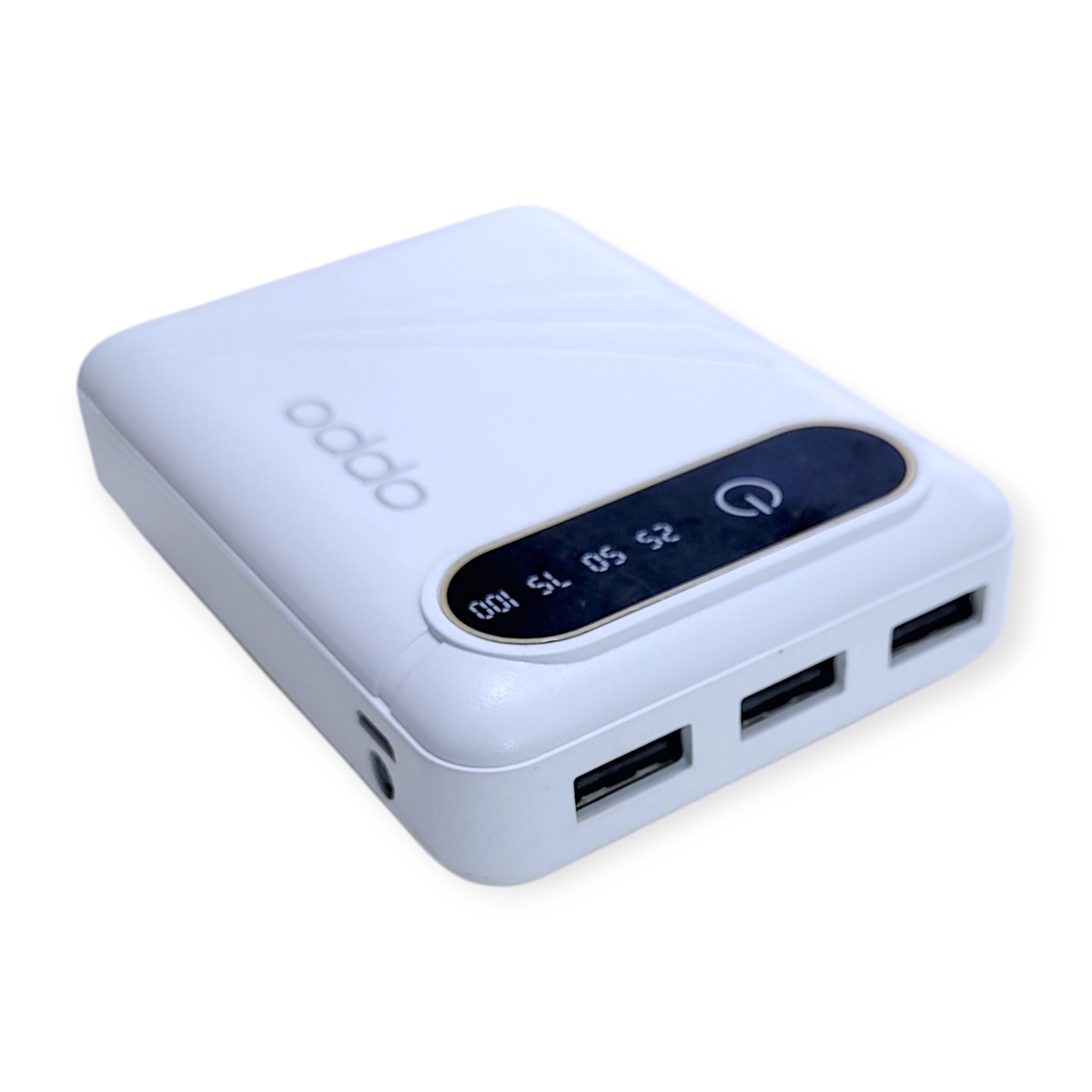 3×18650 Power Bank Case with LED Indicator | Triple USB Output DIY Rechargeable Battery Enclosure (White / Green / Black)