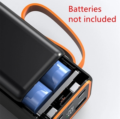 Dual USB + Type-C 5V Power Bank Case | 4-Slot 21700 Battery Holder | DIY Detachable Power Bank Shell (No Battery Included)_img_1