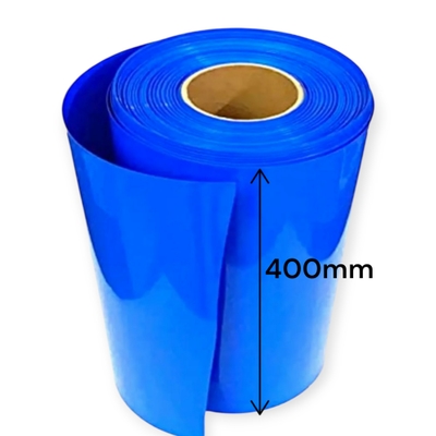 400mm PVC Heat Shrink Tubing Wrap | Blue Color | Battery Pack Insulation Sleeve_img_0