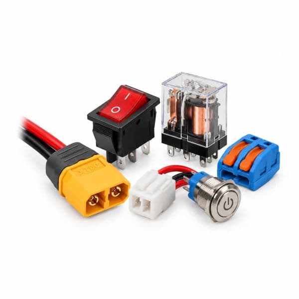 Switches, Relays & Connectors