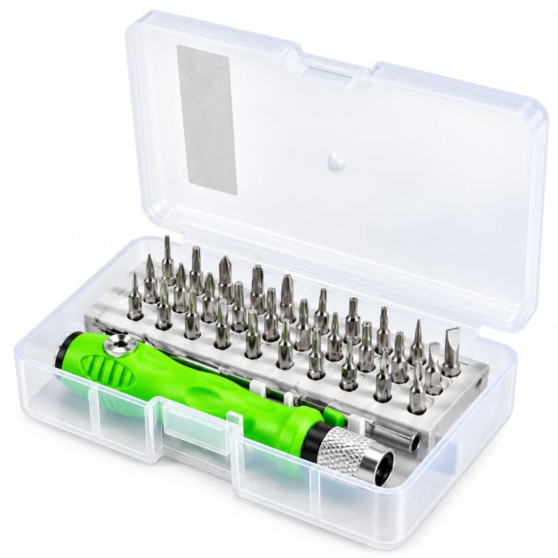 32-in-1 Multipurpose Precision Screwdriver Set for Electronics Repair