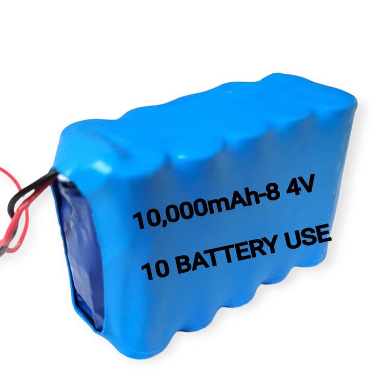 7.4V 10000mAh 18650 Li-Ion Battery Pack with 20A Protection BMS