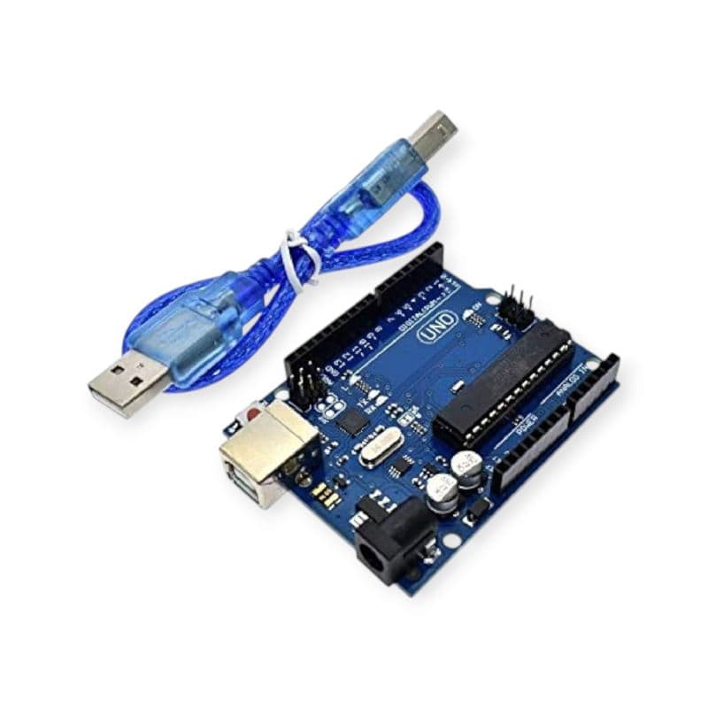 Arduino UNO R3 R4 Development Board ATmega328P ATmega16U2 with USB Cable