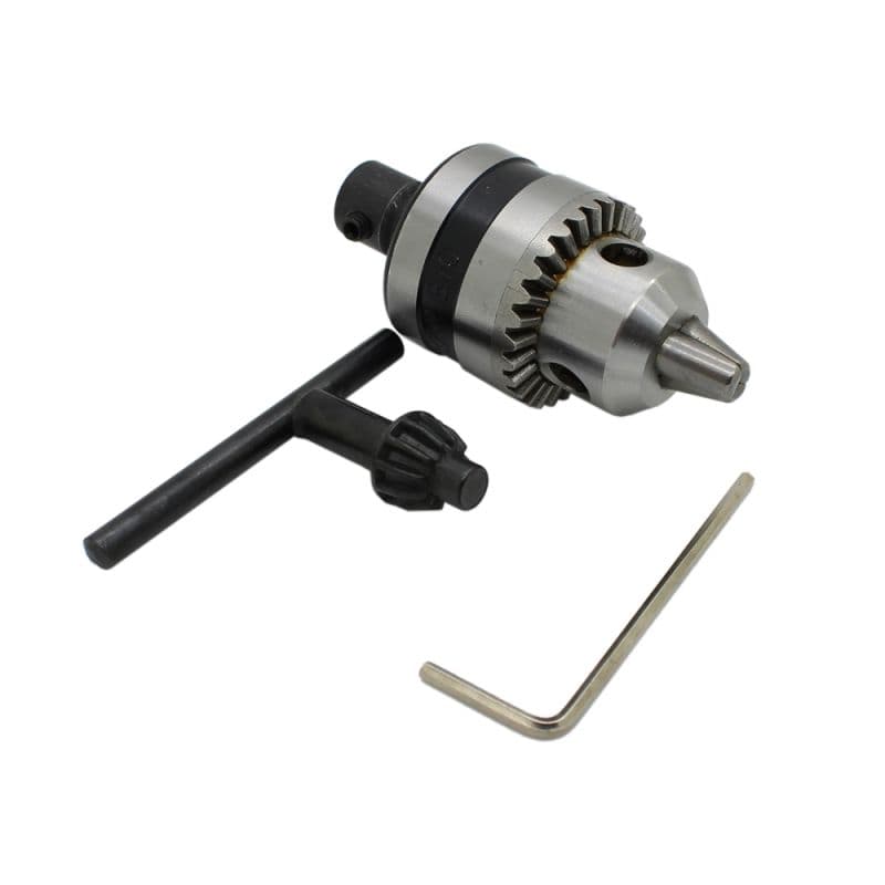 0.6–6mm Mini Drill Chuck Adapter for 775 Motor | B10 3-Jaw Precision Chuck