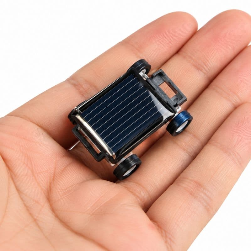 Mini Solar-Powered Car Educational DIY Toy for Kids