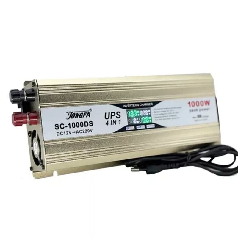 Yongfa SC-1000DS 1000W 4-in-1 Pure Sine Wave Inverter UPS Charger