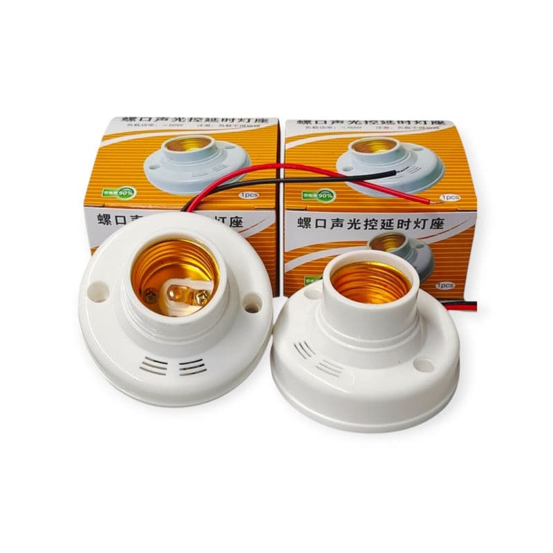 Sound Control LED Bulb AC220V E27 PIR Motion & Voice Activated Smart Sensor Light