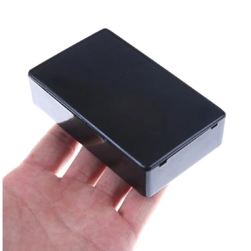 100x60x25mm Black ABS Plastic Project Box Enclosure for Electronics & DIY Modules