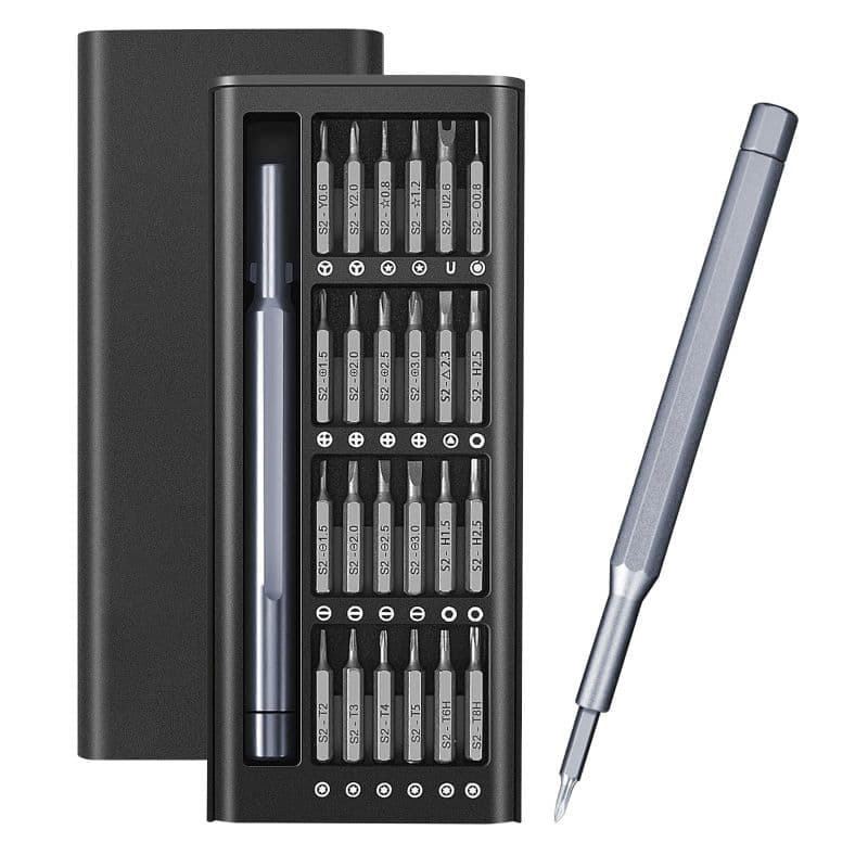 24-in-1 Precision Magnetic Screwdriver Repair Kit for Electronics & Home Appliances