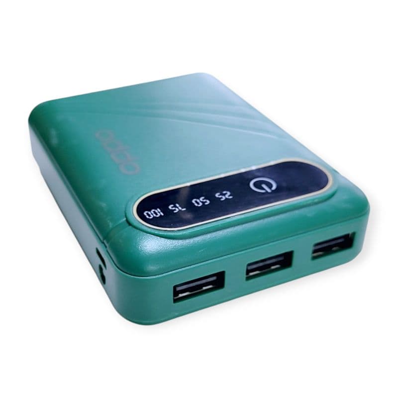 3×18650 DIY Power Bank Case | Triple USB 5V Output with LED Battery Percentage Indicator