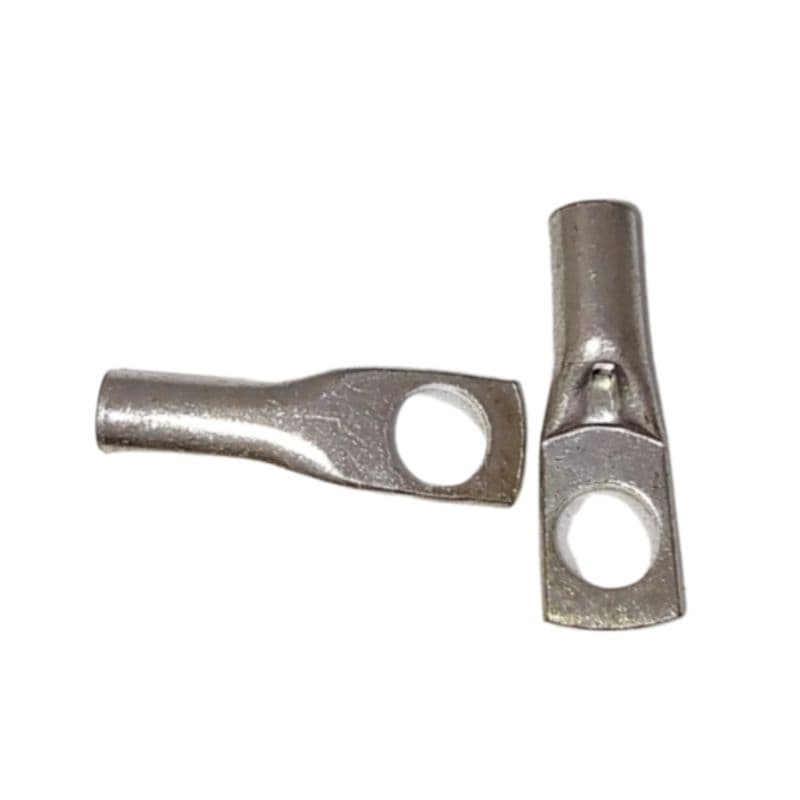 1 Pair Copper Cable Lug Terminal | 2.7cm Heavy-Duty Crimp Lug with 0.7cm Cable Entry for Power Connections