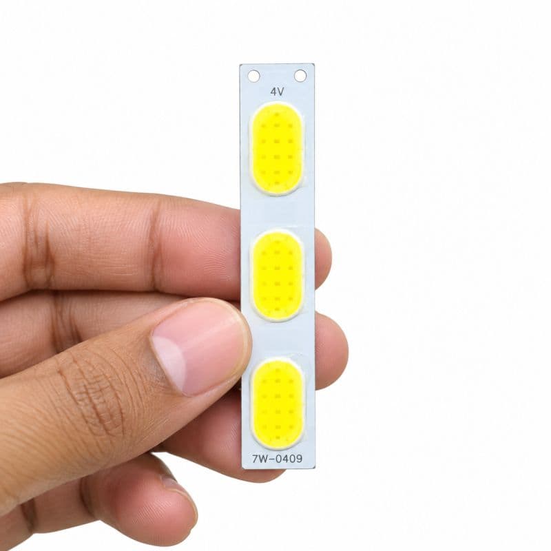 4V 7W COB LED Light Module | Water Drop Shape High-Brightness LED Board for DIY Projects