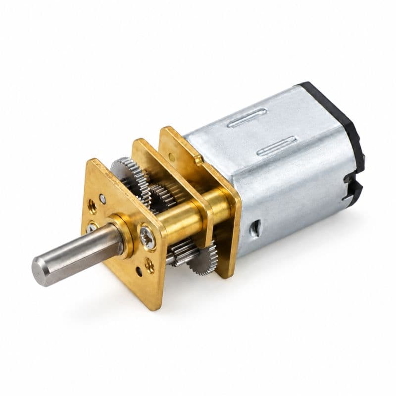 N20 Micro Metal Gear Motor 3V–6V | High Torque DC Geared Motor for Robot & DIY Projects