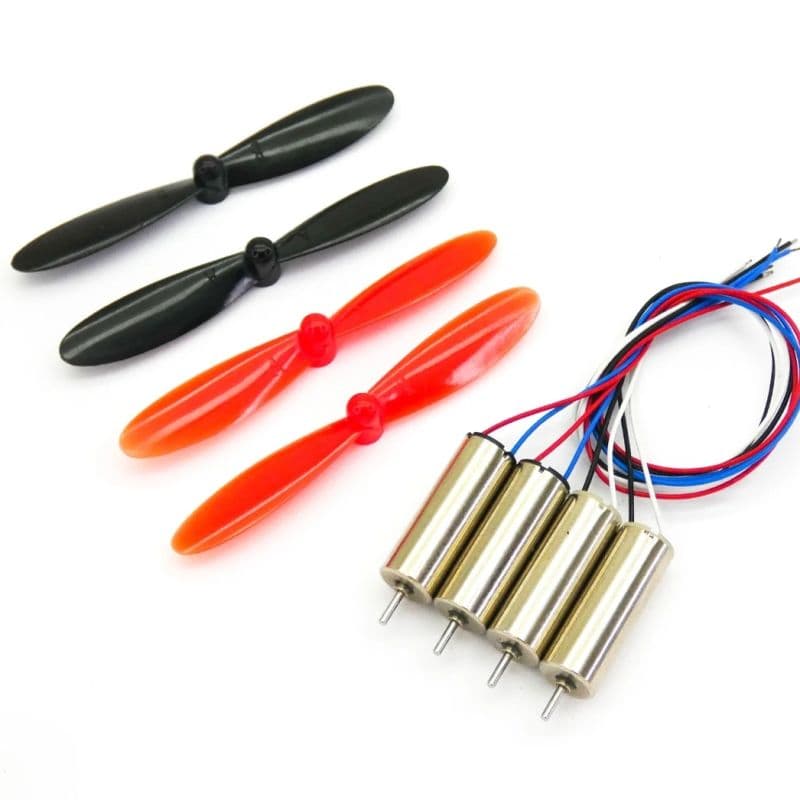 720 High-Speed Coreless DC Motor + 55mm Propeller for RC & DIY Projects