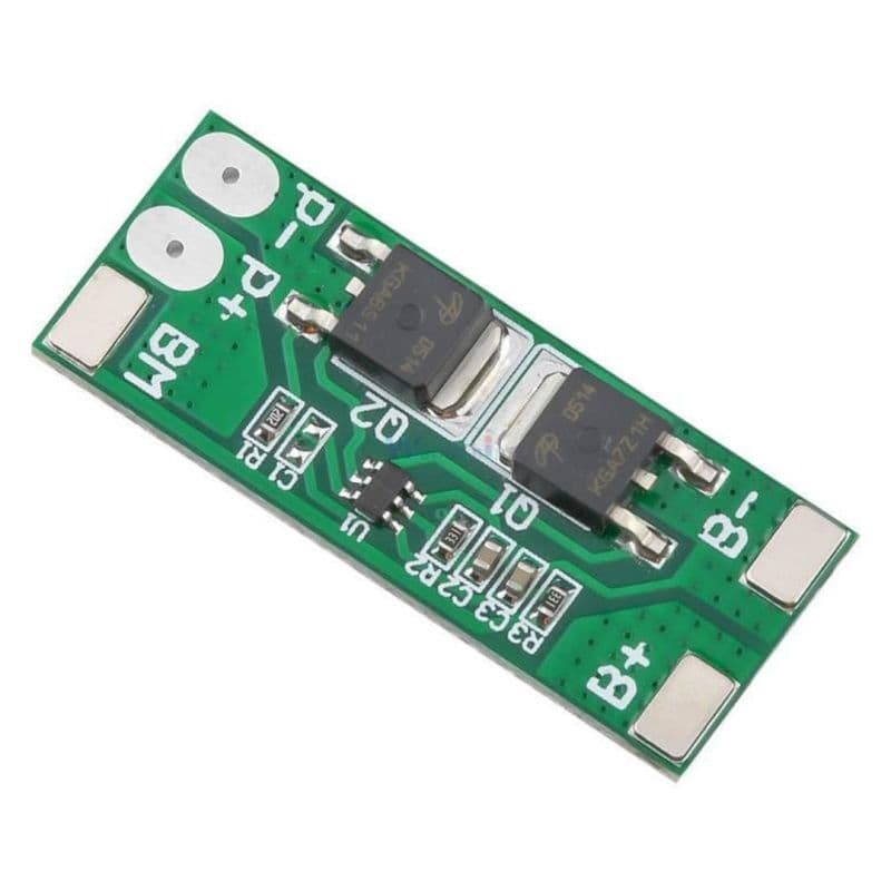 2S 6.4V 10A LiFePO4 BMS Battery Protection Board with Overcharge & Overdischarge Protection